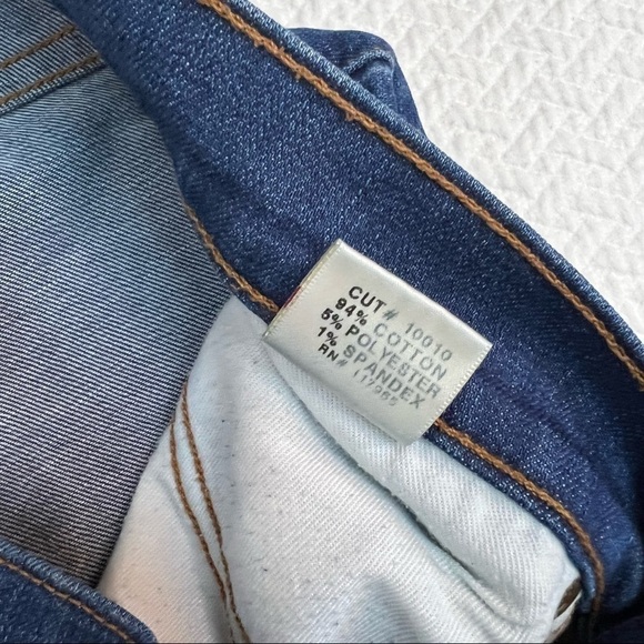 J Brand Mid Rise Denim Duke Jeans Distressed Size 27 - Picture 7 of 8